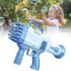 ItsyToys 45 Hole Automatic Bubble Gun Machine - High Output Bubble Maker Blower - Interactive Bubble Gun Toy for Kids - Fun Water Bubble Gun with Bubbles - Outdoor Play for Pranks and Parties - Image 3