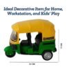 ItsyToys Indian Auto Rickshaw Die-Cast Model Toy – 3-Wheeler Miniature Tuk Tuk - Image 4