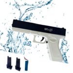 ItsyToys Electric Water Gun – Rechargeable Pichkari with High-Speed Motor & 30+ Feet Range – Powerful Water Gun Toy for Kids & Adults – Ideal for Holi, Pool, Beach & Outdoor Water Fun – Blue