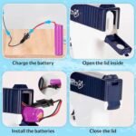 ItsyToys Electric Water Gun – Rechargeable Pichkari with High-Speed Motor & 30+ Feet Range – Powerful Water Gun Toy for Kids & Adults – Ideal for Holi, Pool, Beach & Outdoor Water Fun – Blue - Image 9