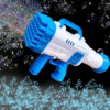 ItsyToys 45 Hole Automatic Bubble Gun Machine - High Output Bubble Maker Blower - Interactive Bubble Gun Toy for Kids - Fun Water Bubble Gun with Bubbles - Outdoor Play for Pranks and Parties - Image 4