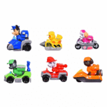 ItsyToys Paw Patrol Toy Set – 6-Piece Pup & Vehicle Playset