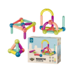ItsyToys Magnetic Blocks for Kids - Educational Building Blocks for Kids 3-14 Years - Enhances Creativity & STEM Learning - Includes Magnetic Sticks & Sturdy Pieces - Fun Toy for Boys & Girls - Image 6