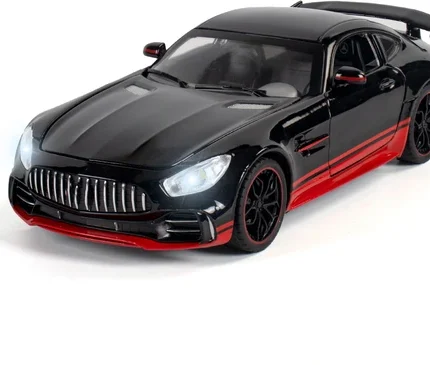1/24 Mercedes-AMG GTR Diecast Model Car Pull Back