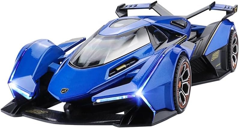 1/24 Lamborghini V12 Diecast Model Car Pull Back